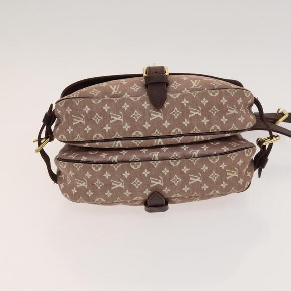 LOUIS VUITTON Monogram Idylle Saumur PM Shoulder Bag Sepia M40669 - Picture 9 of 16